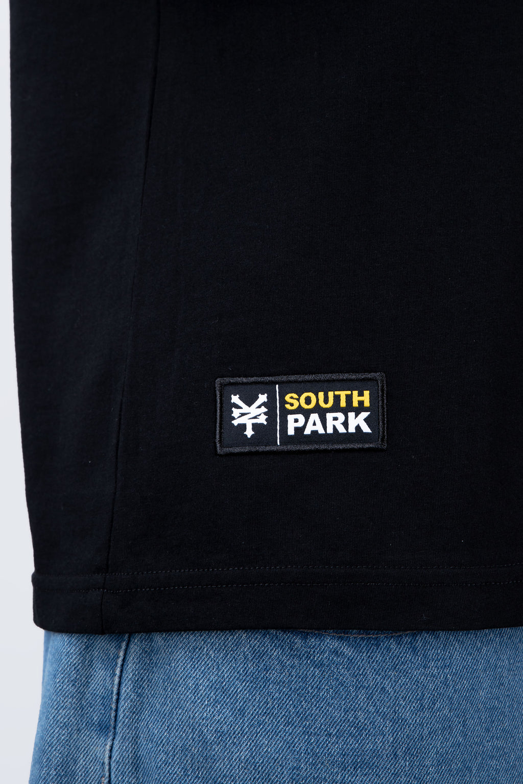 Polera Manga Corta Toallin South Park Tomorrow Negro