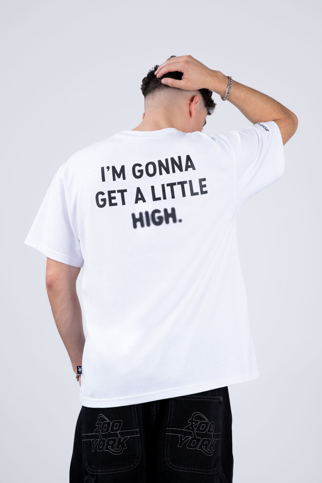 Polera Manga Corta Toallin South Park Littleh Blanco