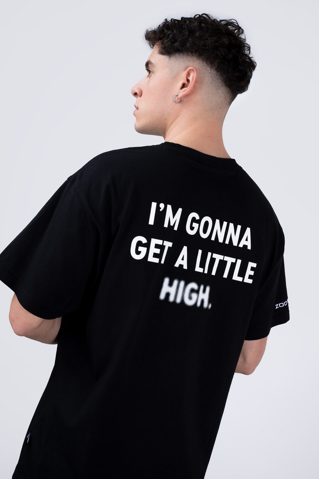 Polera Manga Corta Toallin South Park Littleh Negro