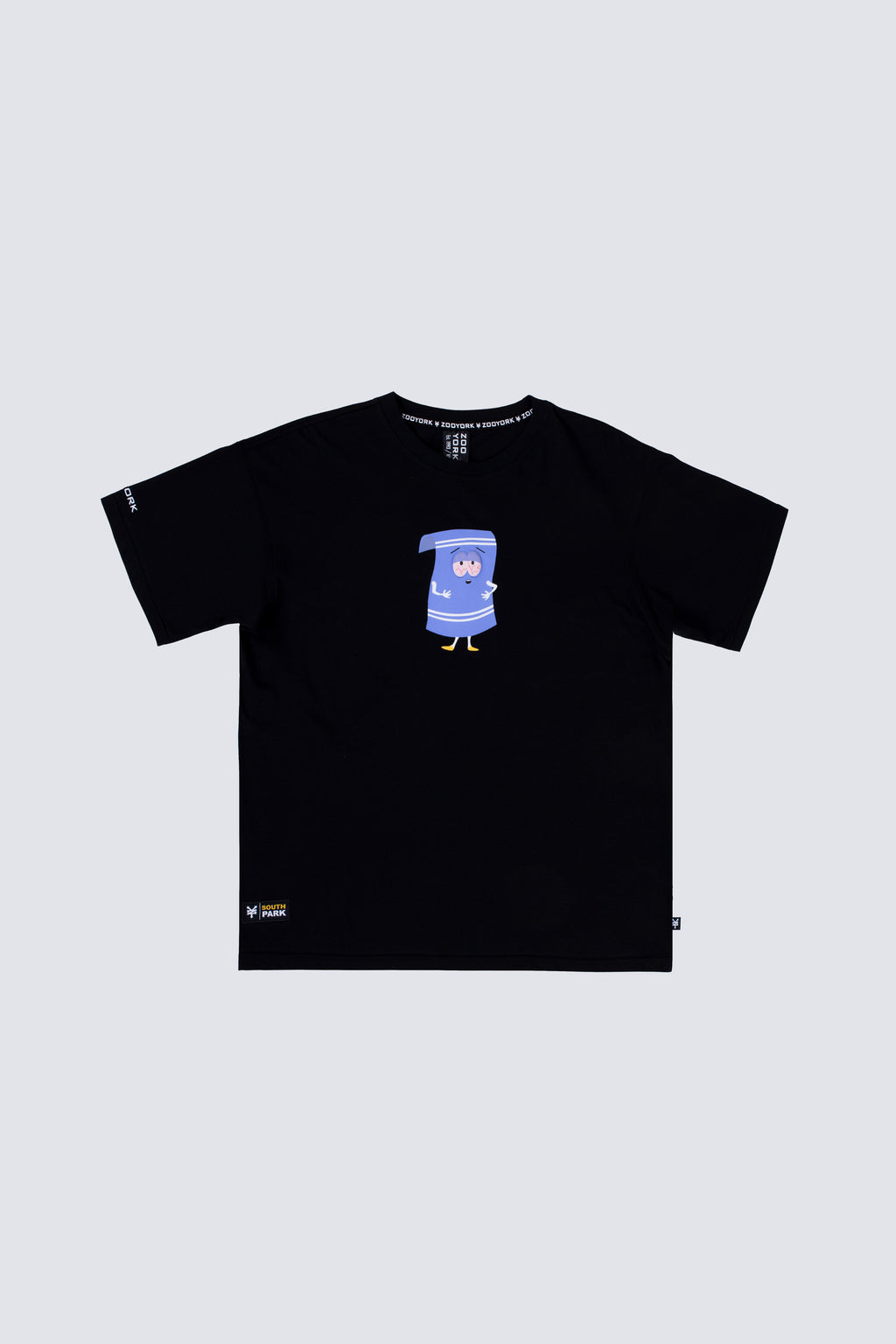 Polera Manga Corta Toallin South Park Littleh Negro