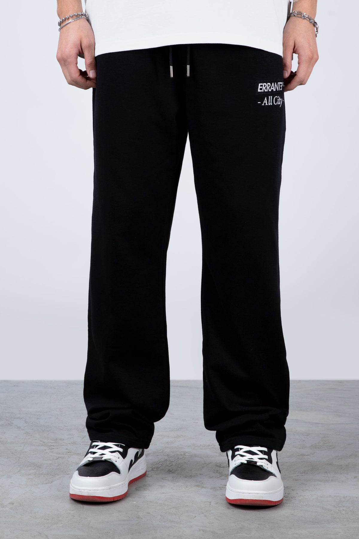 Jogger Straight Window Negro
