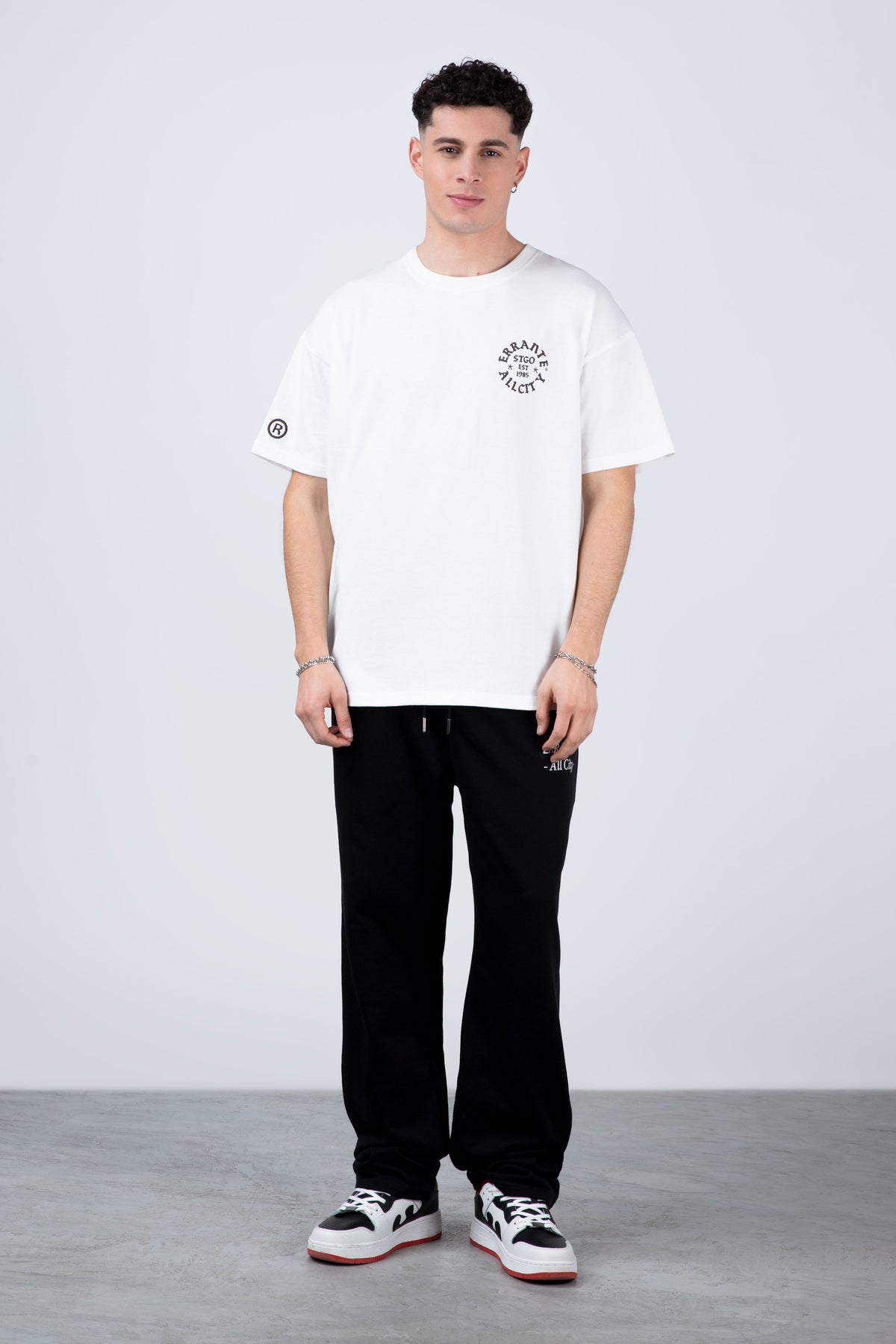 Jogger Straight Window Negro