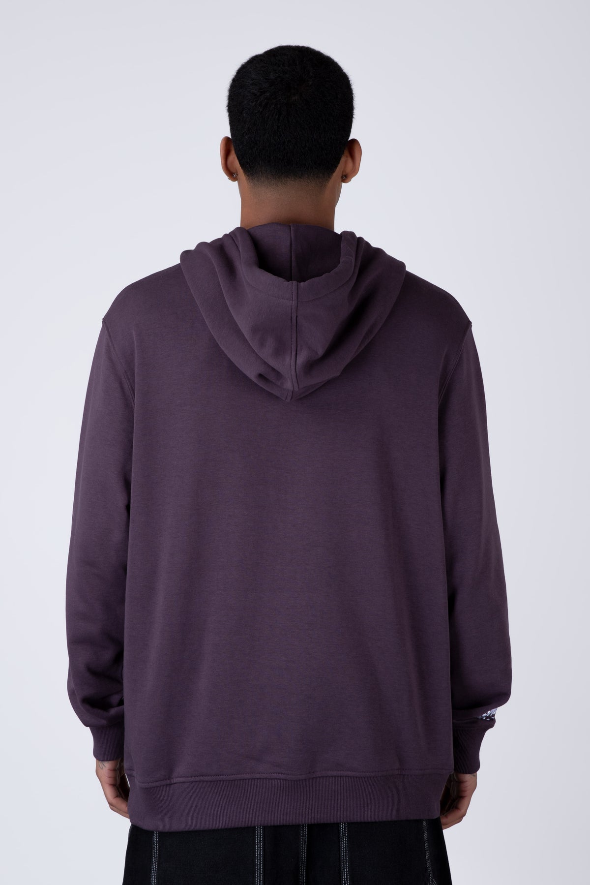 Poleron Con Cuello Pitufos Villageaware Morado