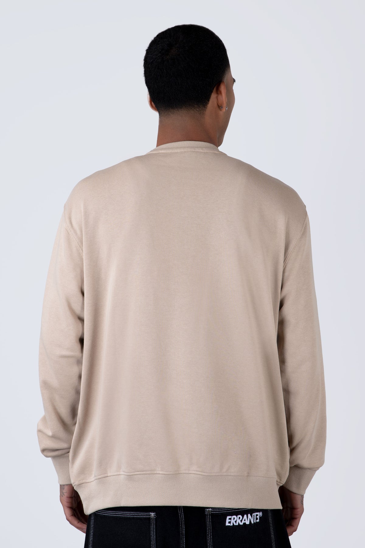 Poleron Cuello Redondo Pitufos Gnap Café
