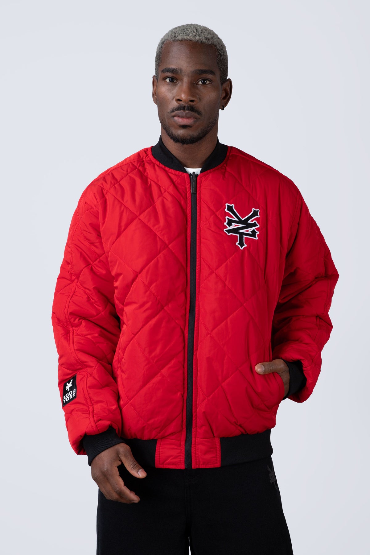 Chaqueta Bomber Reversible Master Negro Zoo York