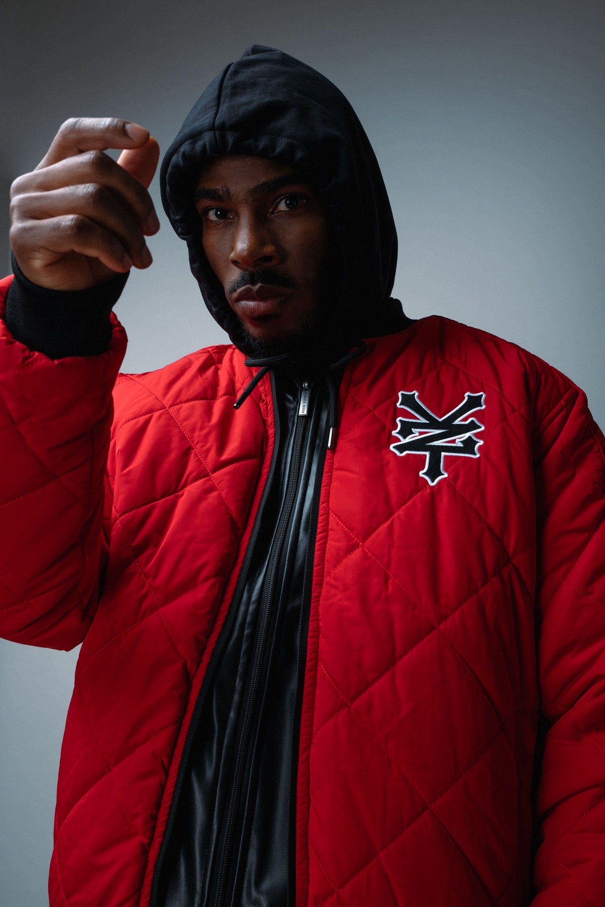 Chaqueta Bomber Reversible Master Negro Zoo York