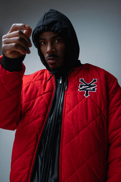 Chaqueta Bomber Reversible Master Negro Zoo York
