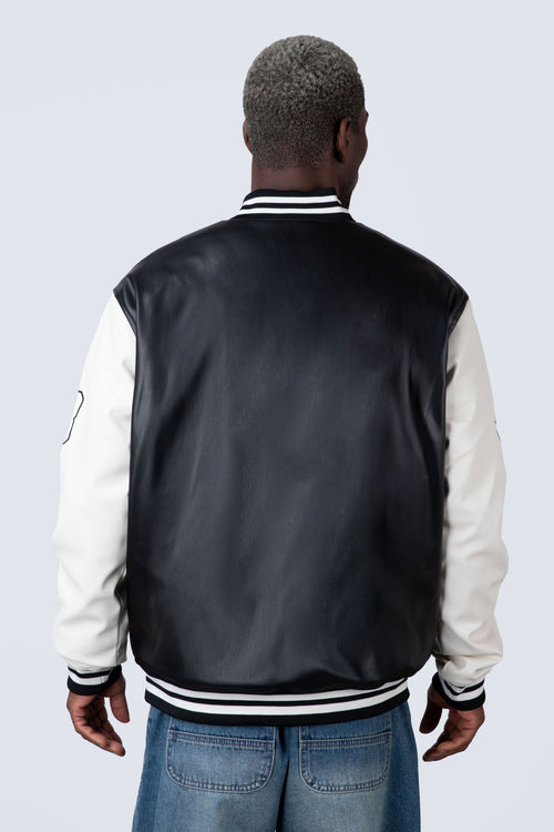 Chaqueta Bomber Shield Negro Zoo York