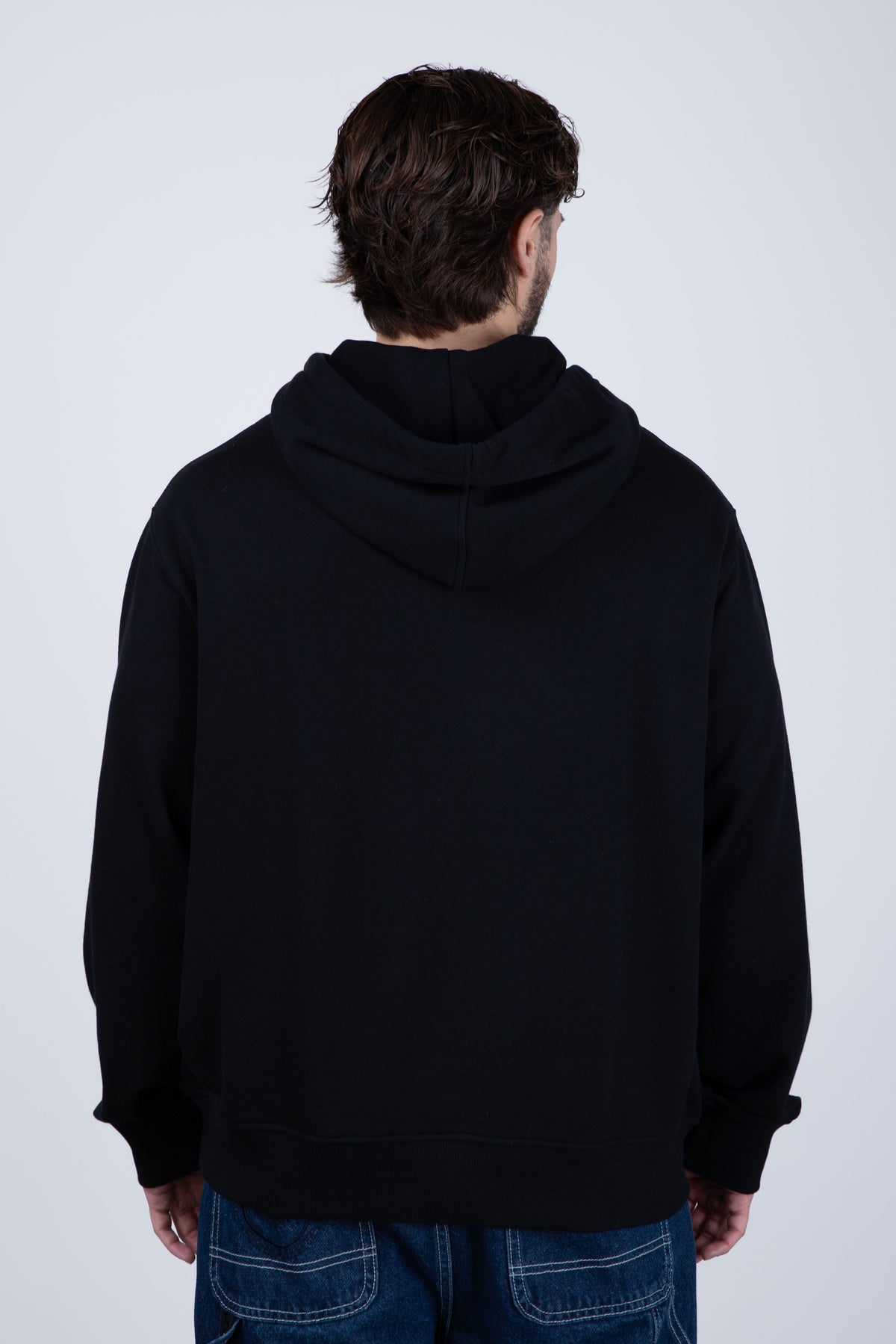 Poleron Con Gorro Vandy Negro