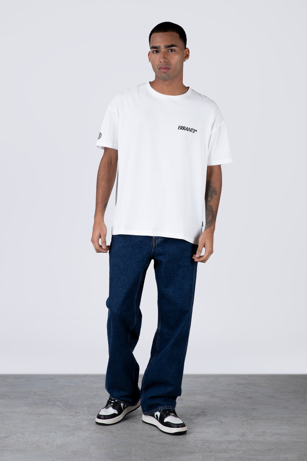 Polera Manga Corta Window Beige