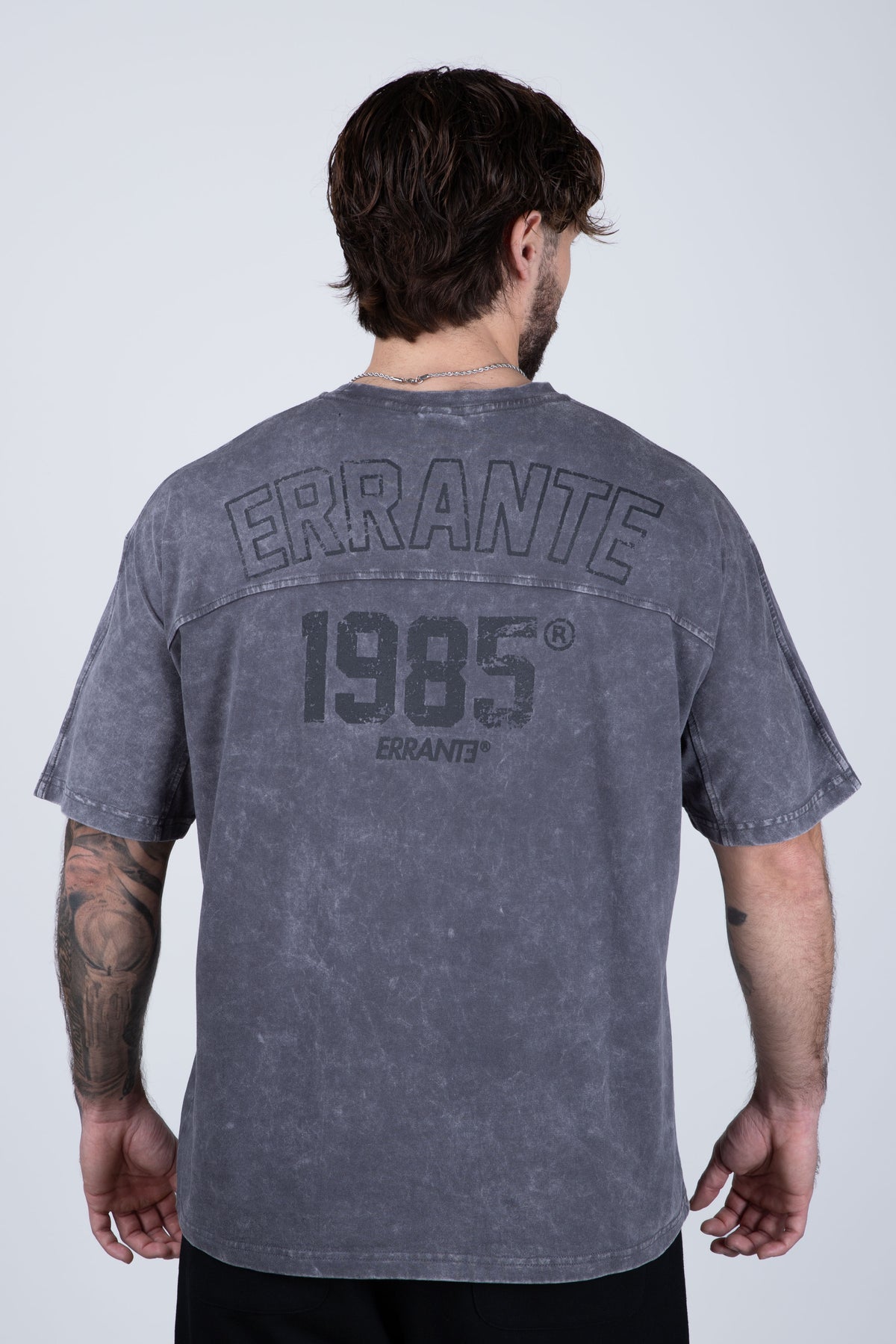 Polera Manga Corta Pitch Gris