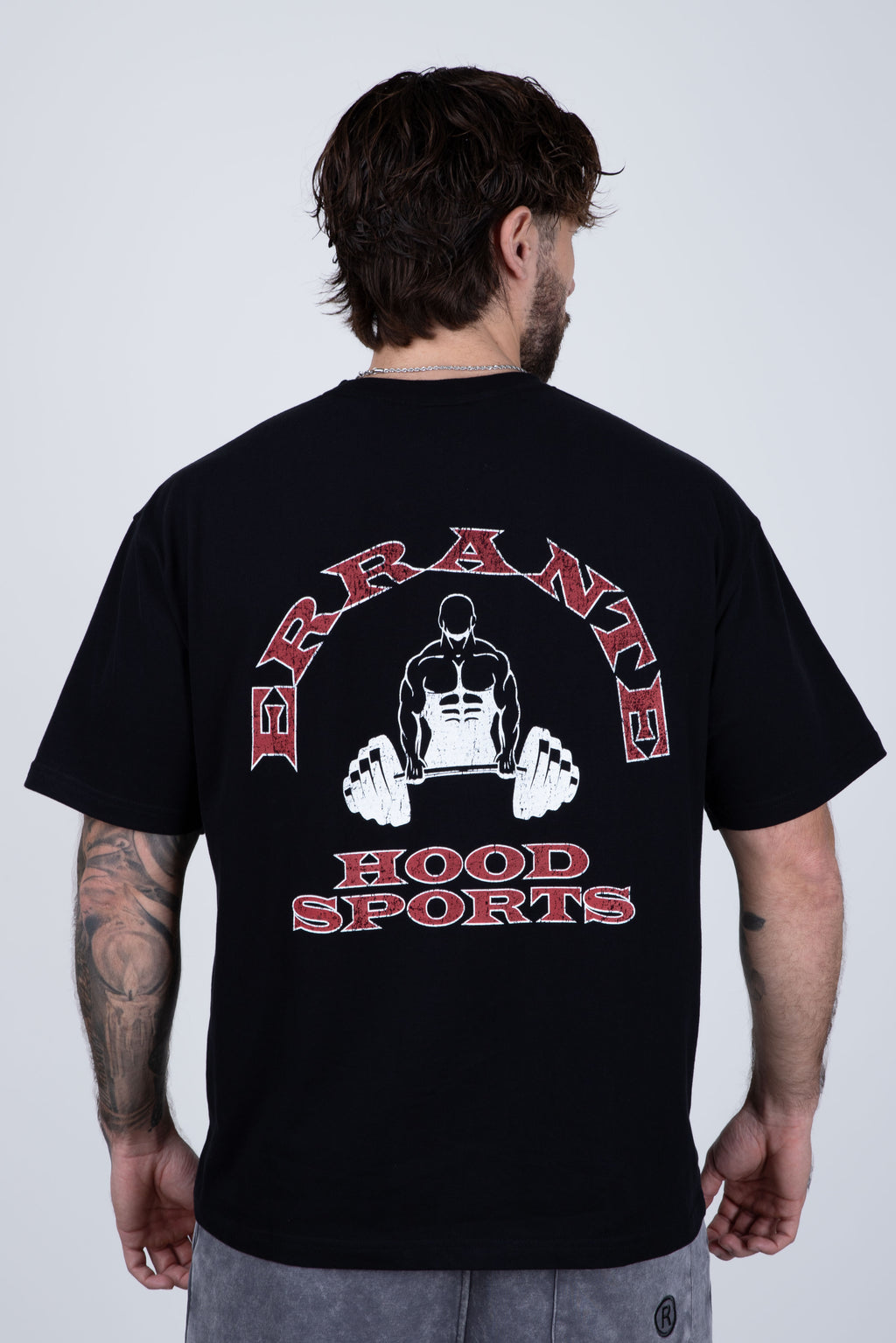 Polera Manga Corta Goldd Negro