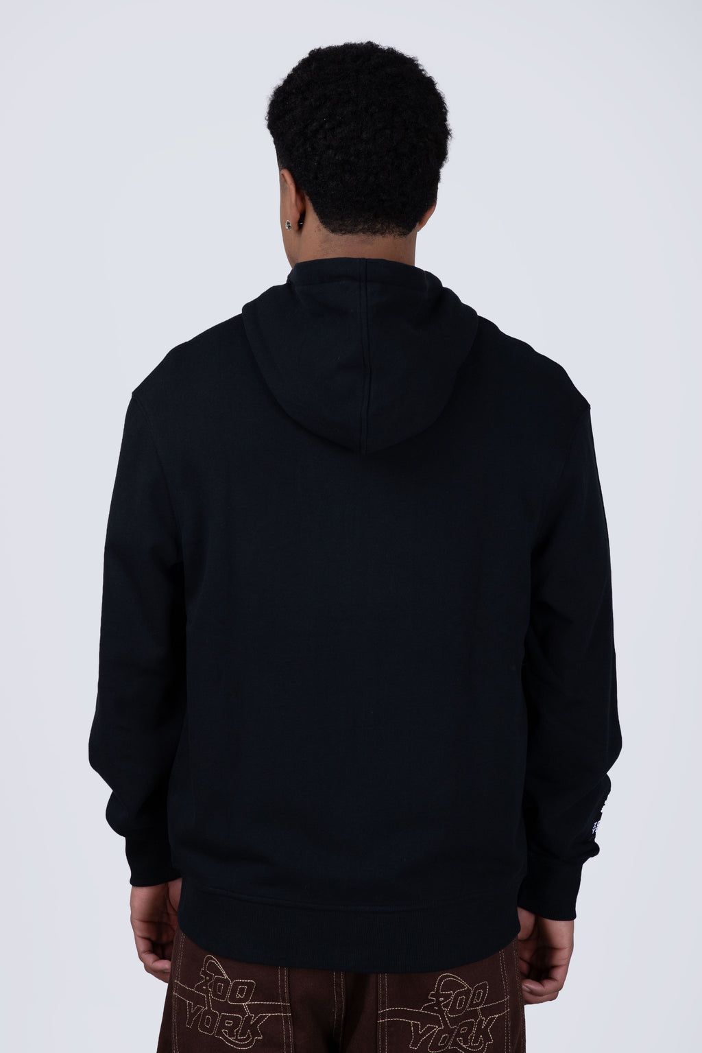 Poleron Con Cierre Original Well Negro