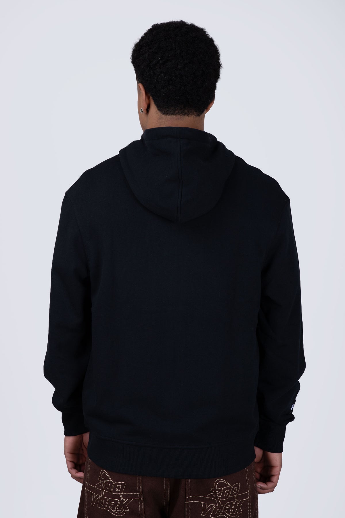 Poleron Con Cierre Original Well Negro