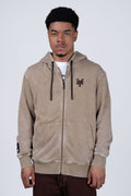 Poleron Con Cierre Original Well Beige