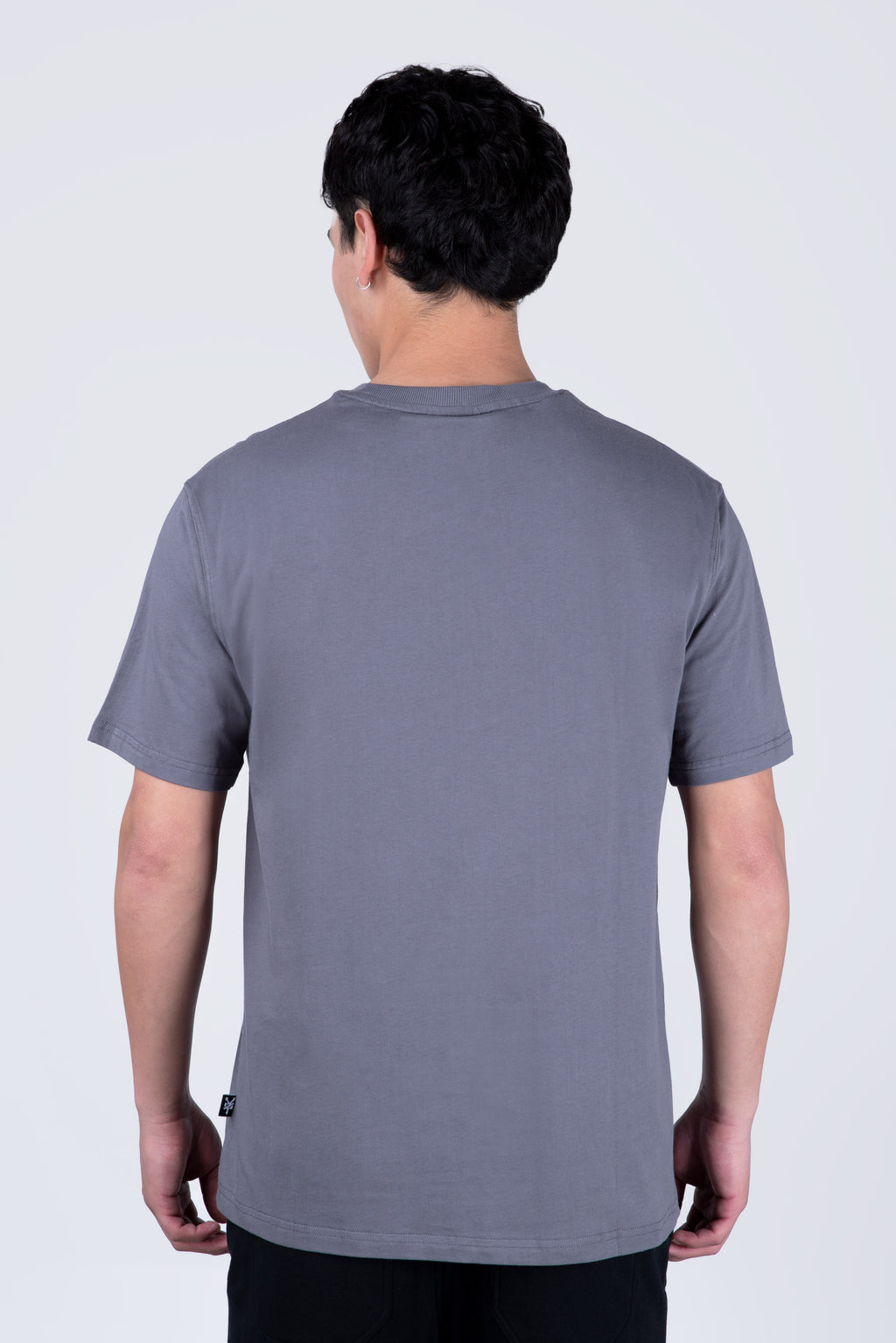 Polera Manga Corta Original Well Gris