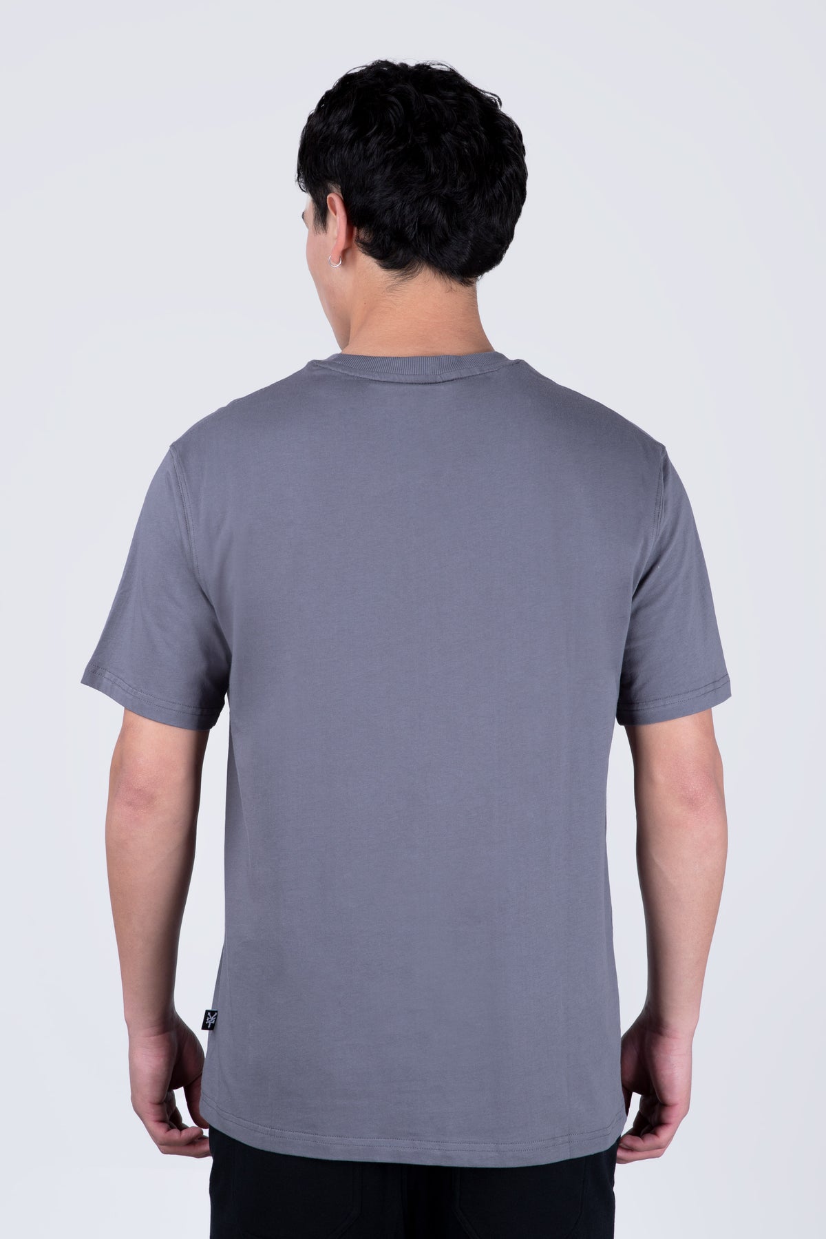 Polera Manga Corta Original Well Gris