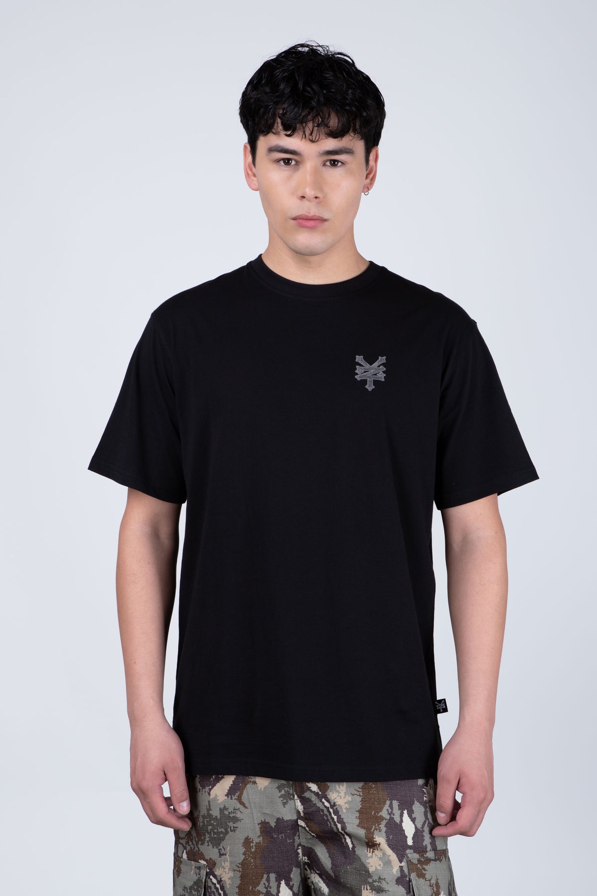 Polera Manga Corta Original Well Negro