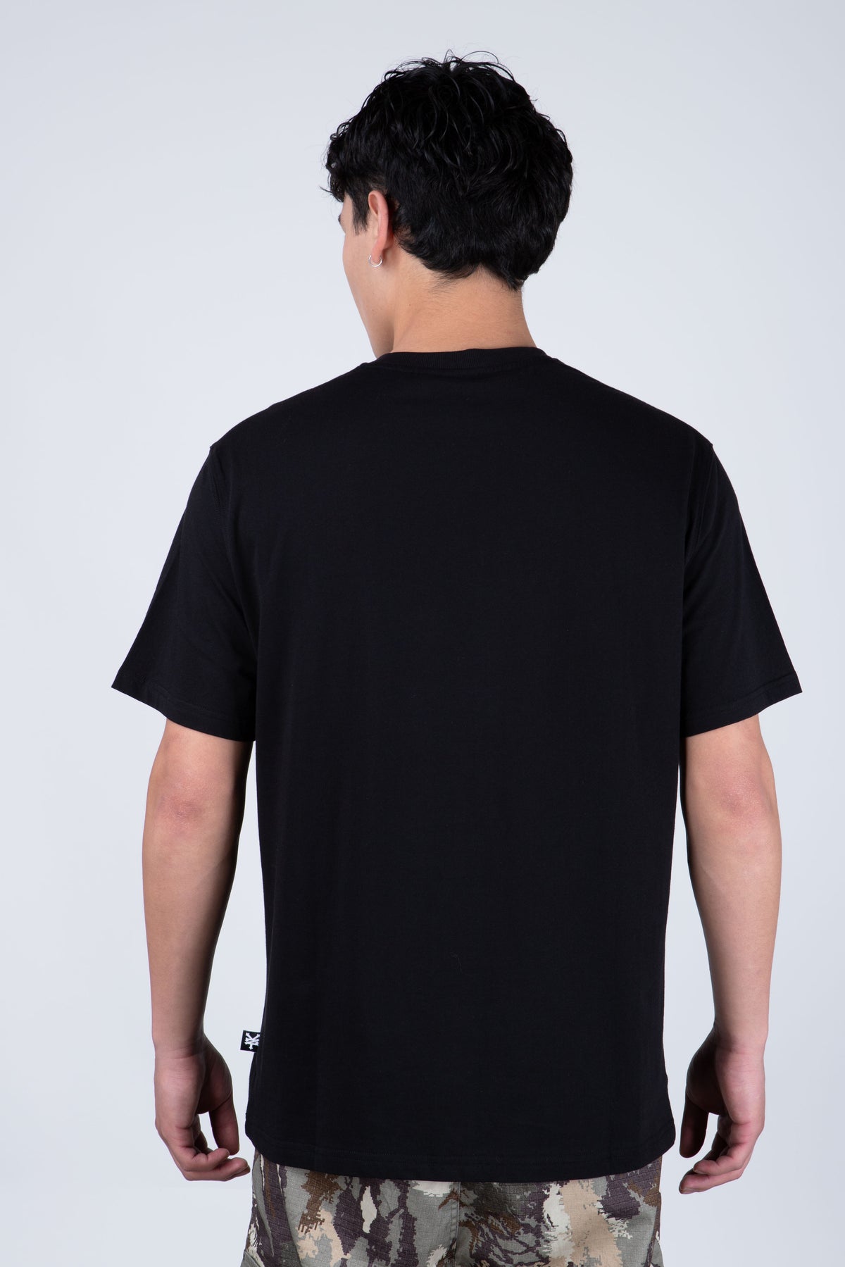 Polera Manga Corta Original Well Negro