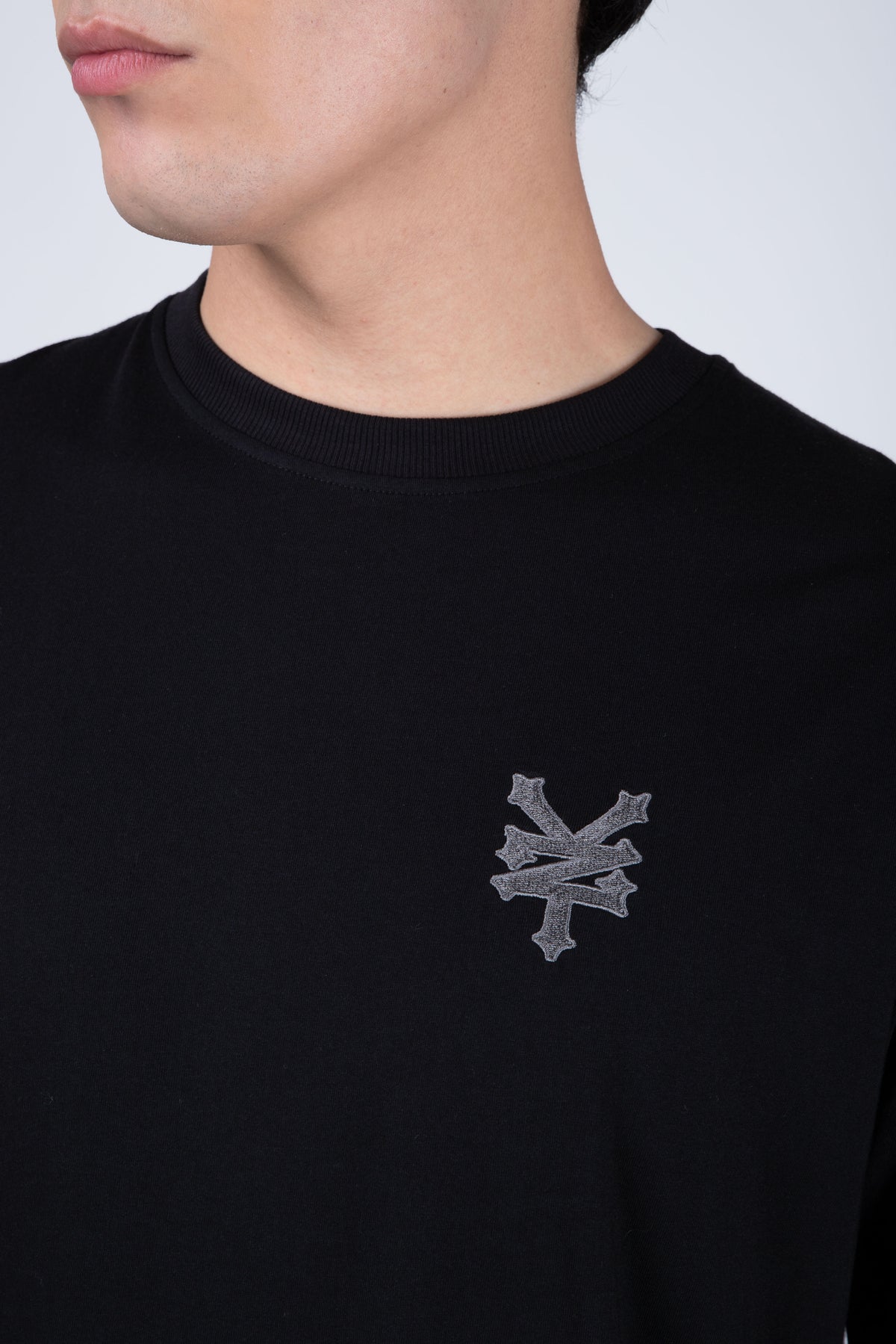 Polera Manga Corta Original Well Negro