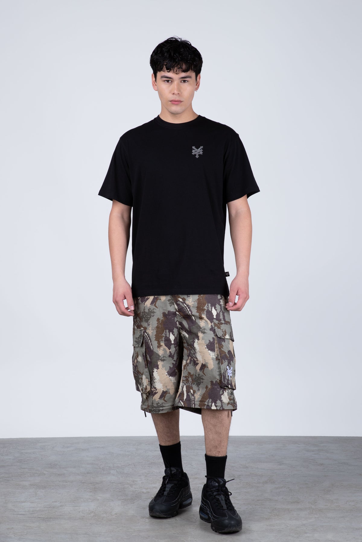 Polera Manga Corta Original Well Negro