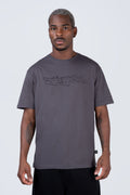 Polera Manga Corta Silent Gris