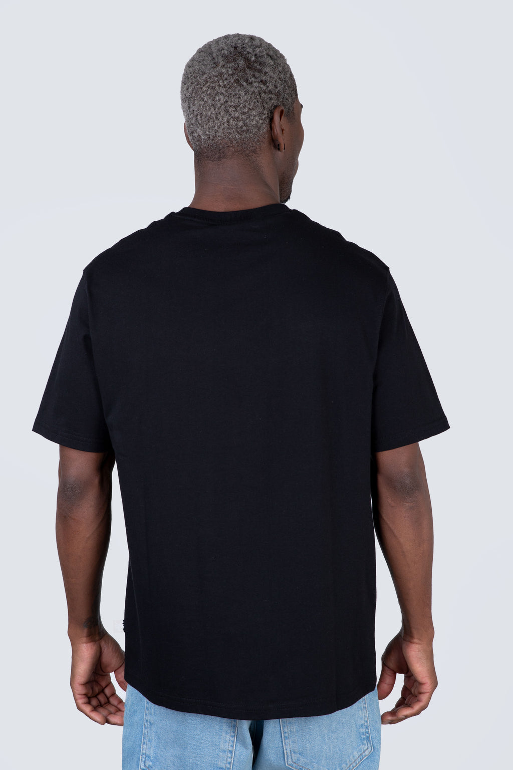 Polera Manga Corta Silent Negro
