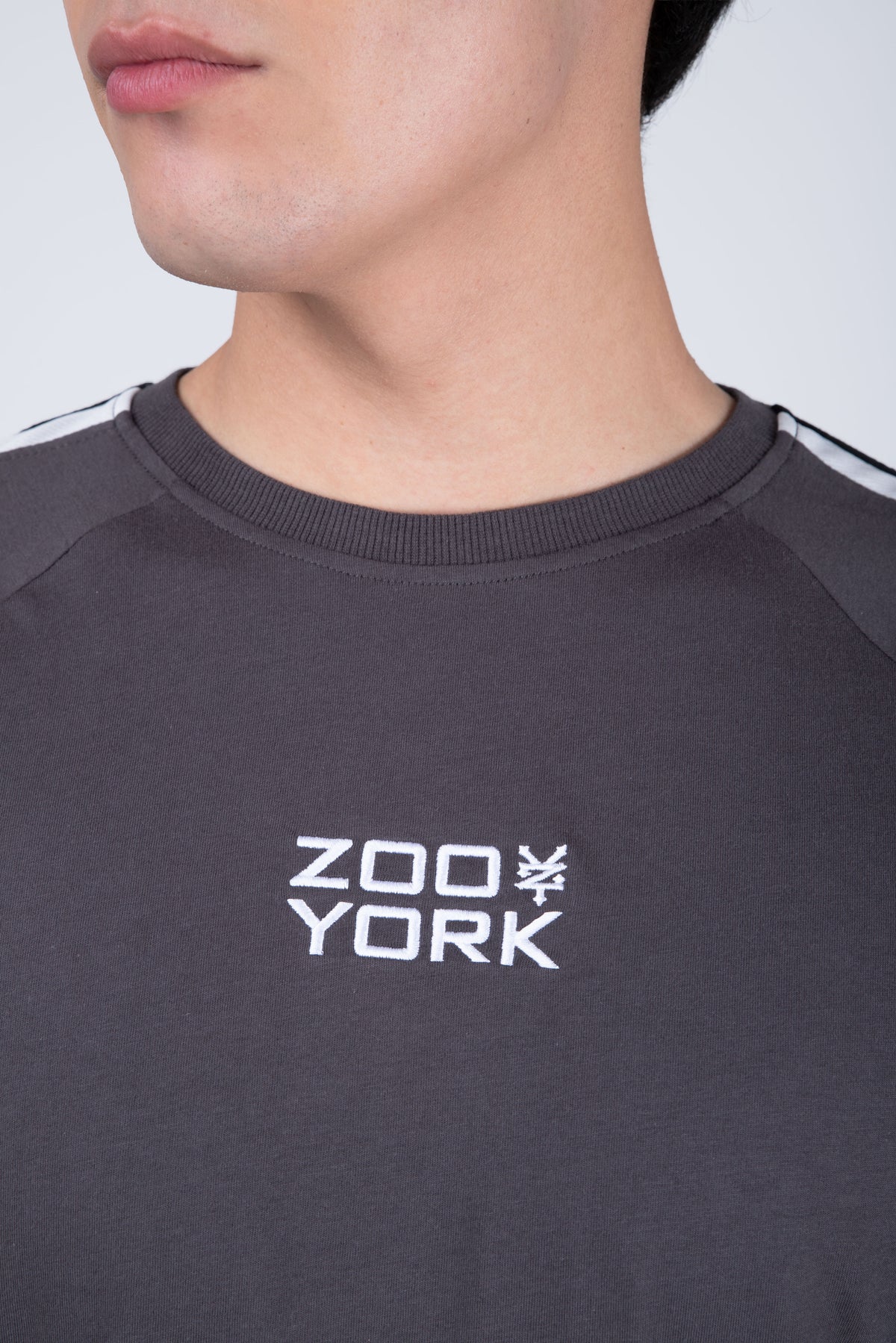 Polera Manga Corta Meaning Gris