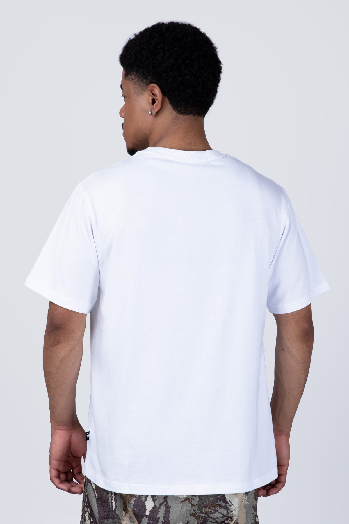 Polera Manga Corta North Blanco