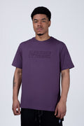 Polera Manga Corta North Morado