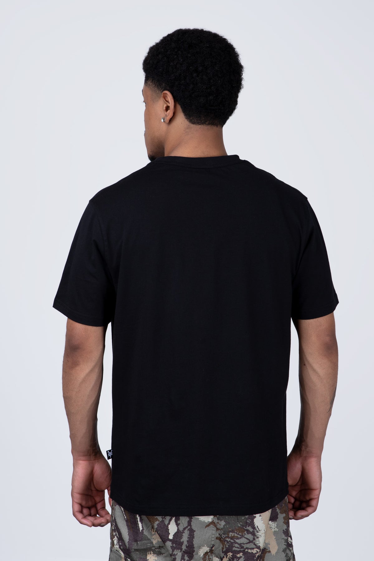 Polera Manga Corta North Negro