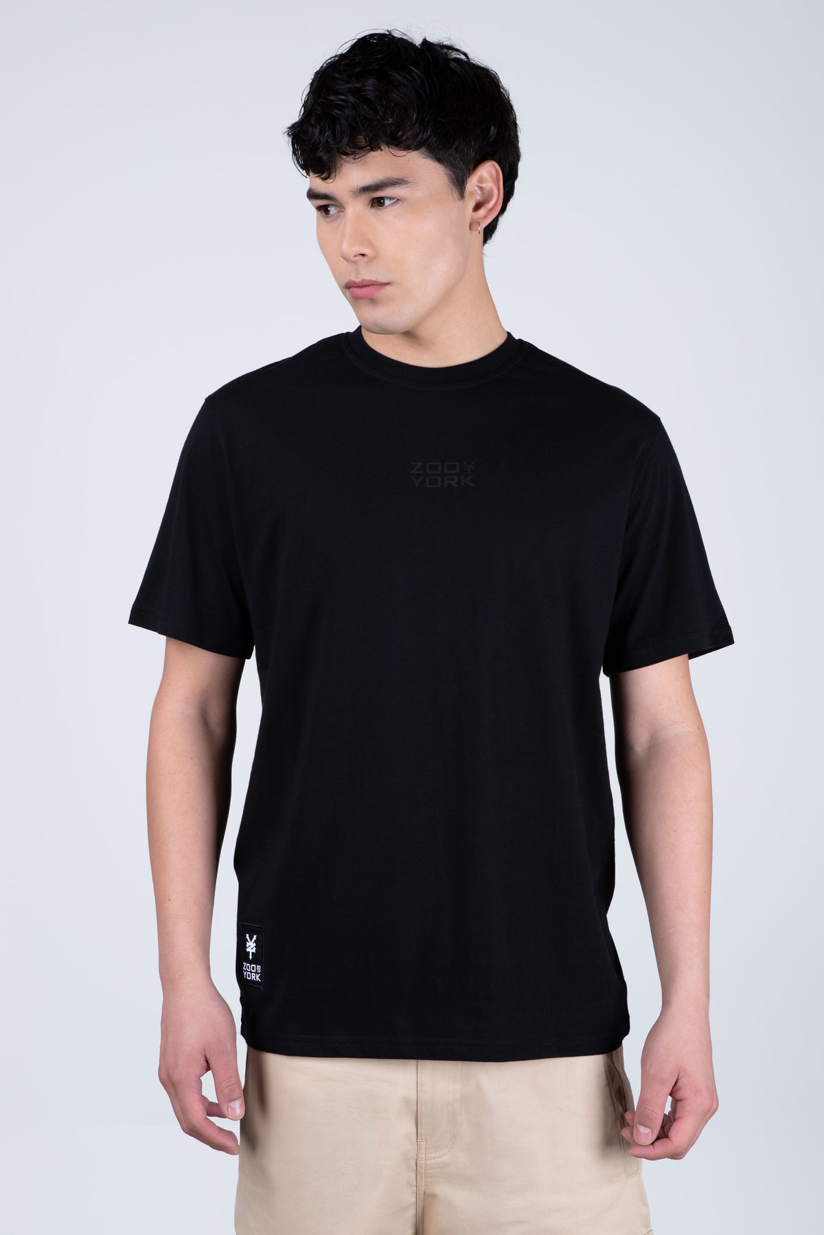 Polera Manga Corta Loyal Negro