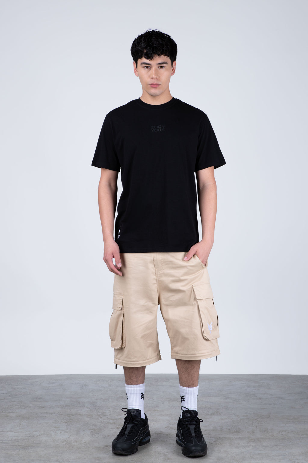 Polera Manga Corta Loyal Negro