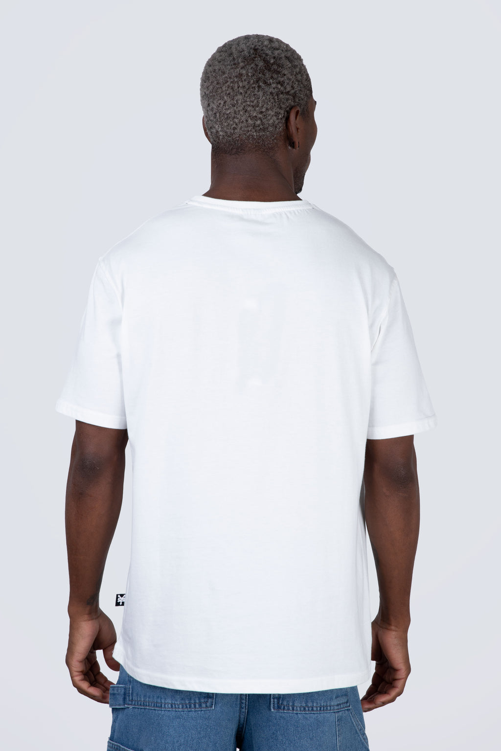 Polera Manga Corta Roots Blanco
