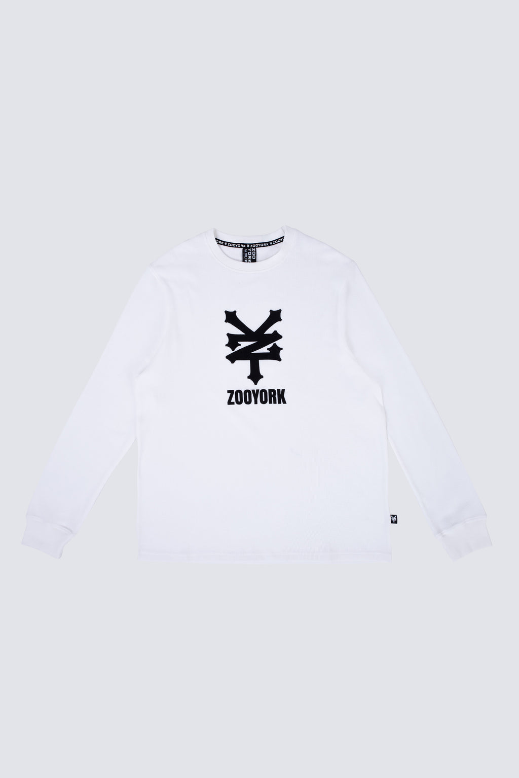 Polera Manga Larga Newyorkwaf Beige