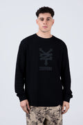Polera Manga Larga Newyorkwaf Negro