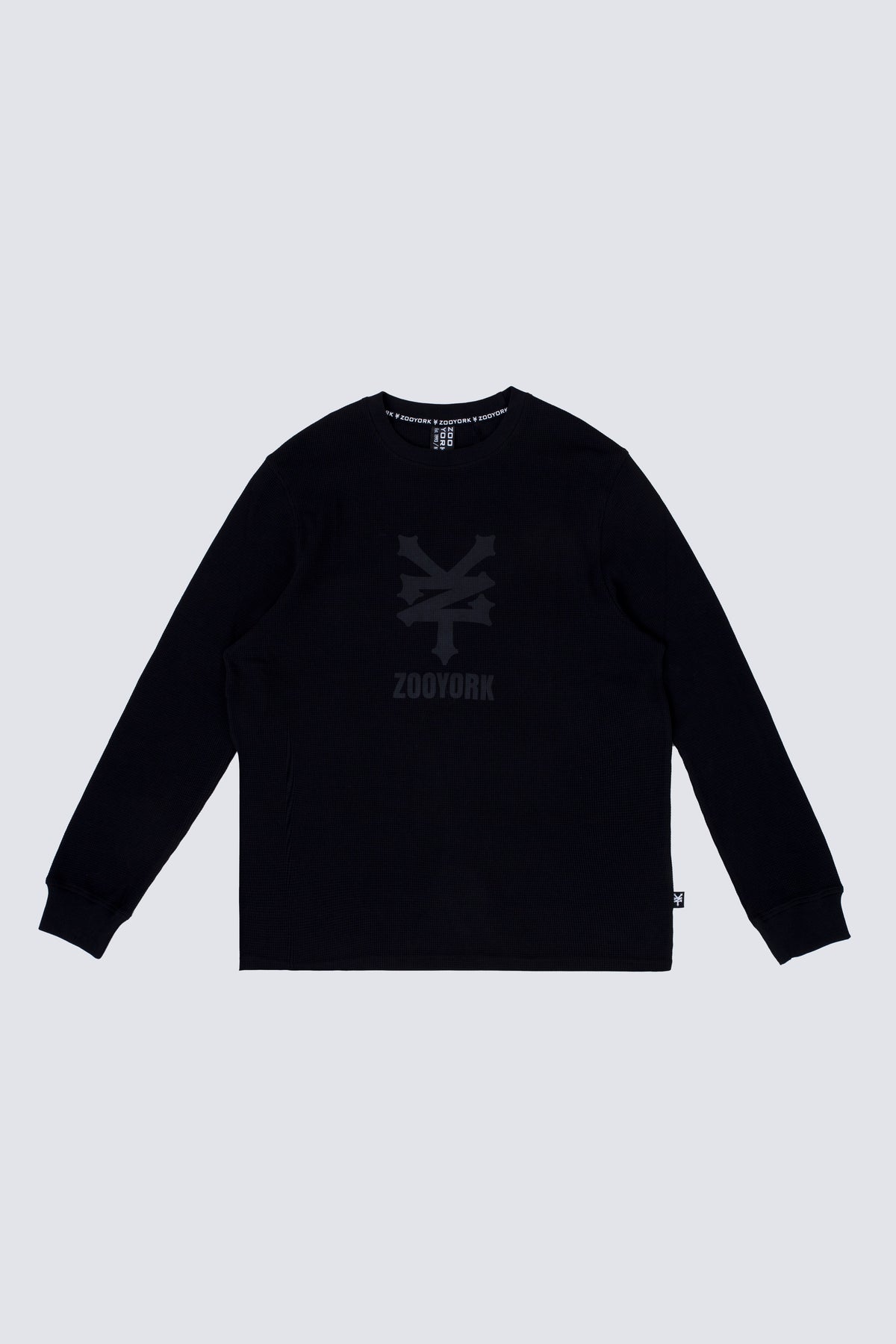 Polera Manga Larga Newyorkwaf Negro