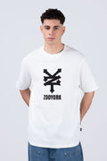 Polera Manga Corta Newyorkwaf Beige