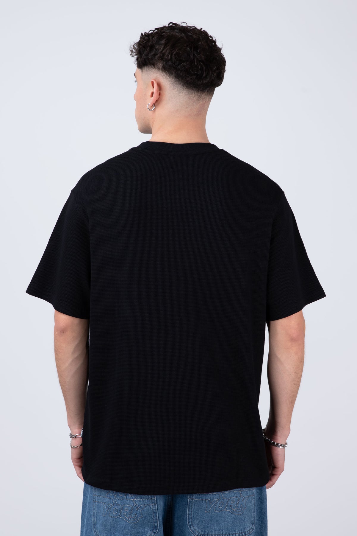 Polera Manga Corta Newyorkwaf Negro