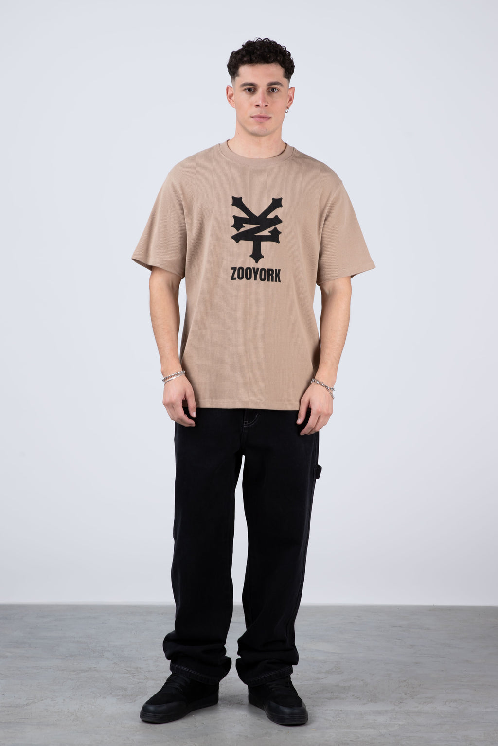 Polera Manga Corta Newyorkwaf Café