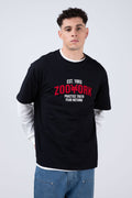 Polera Manga Corta Master Negro