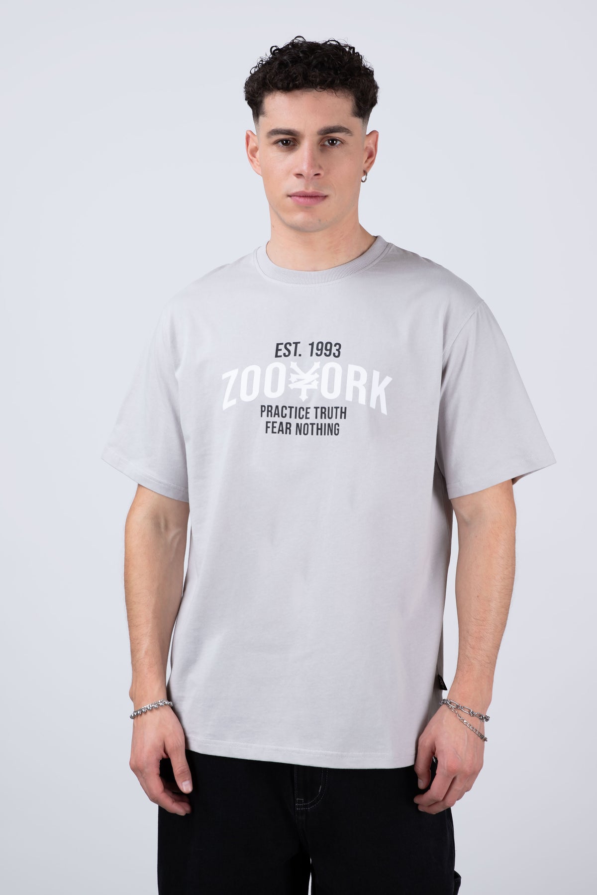 Polera Manga Corta Master Gris