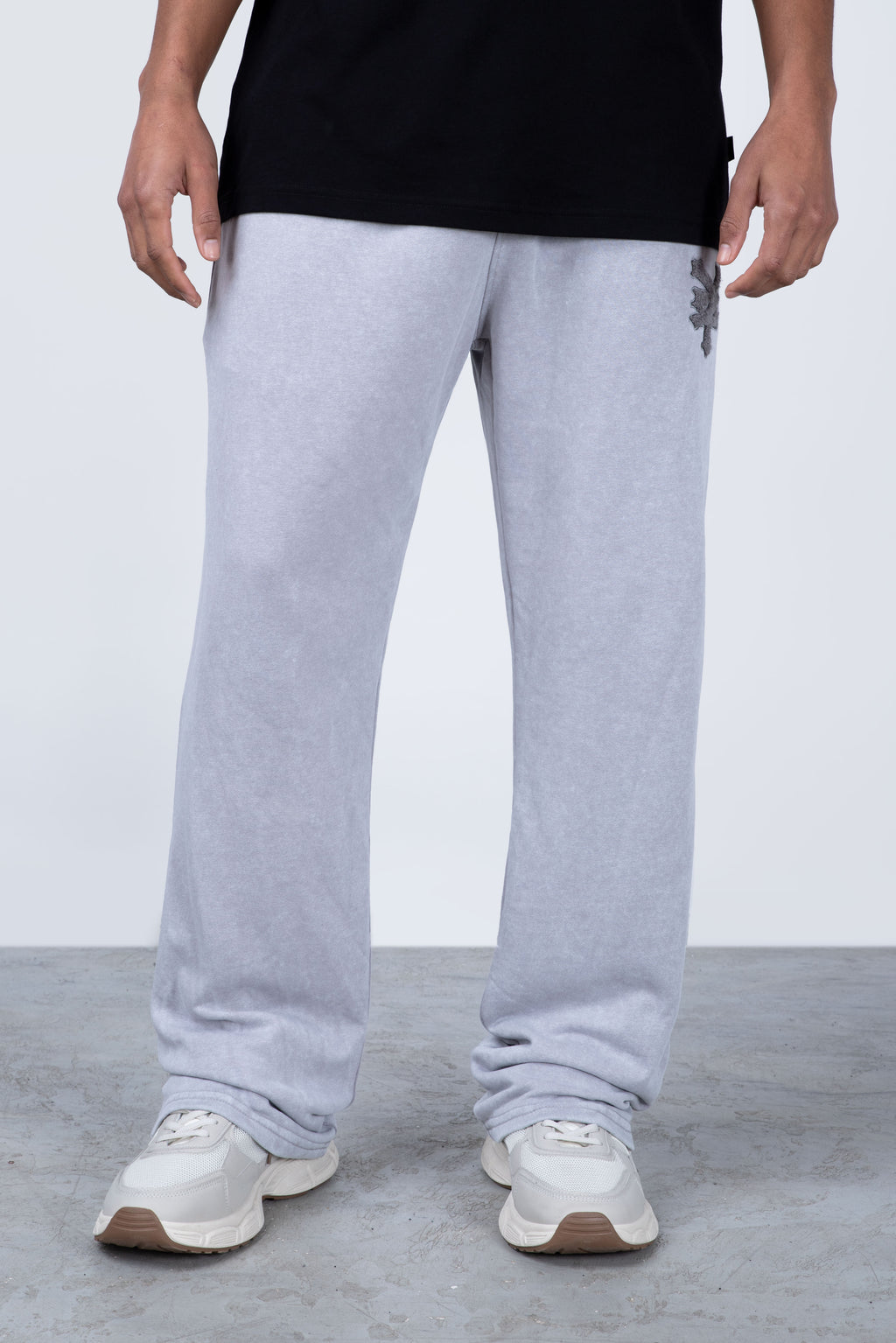 Jogger Straight Greyscale Gris