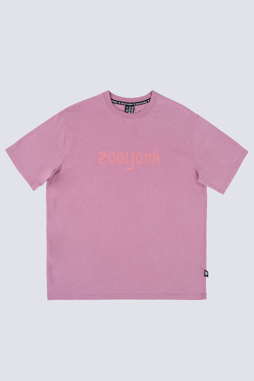 Polera Manga Corta Greyscale Rosado