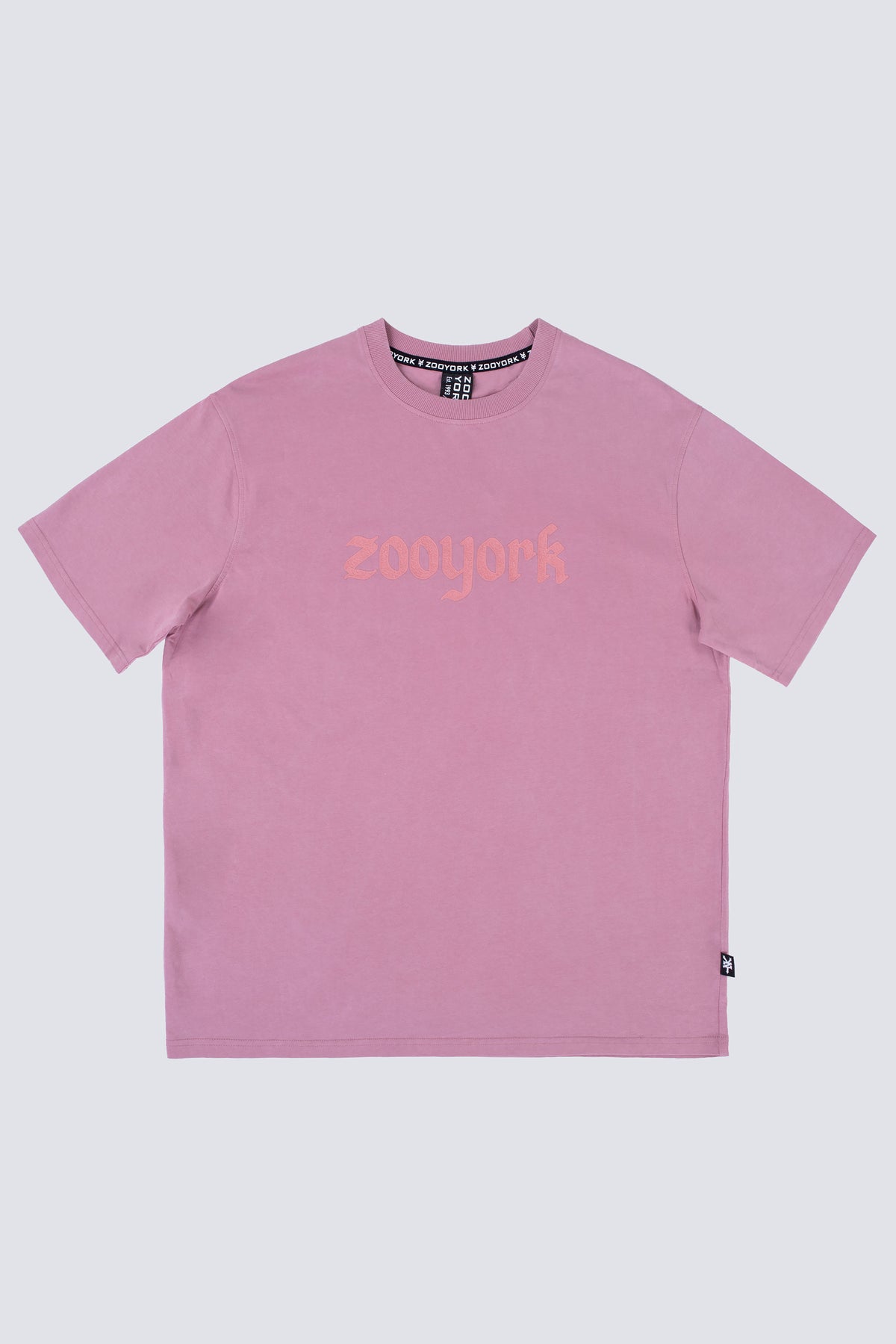 Polera Manga Corta Greyscale Rosado