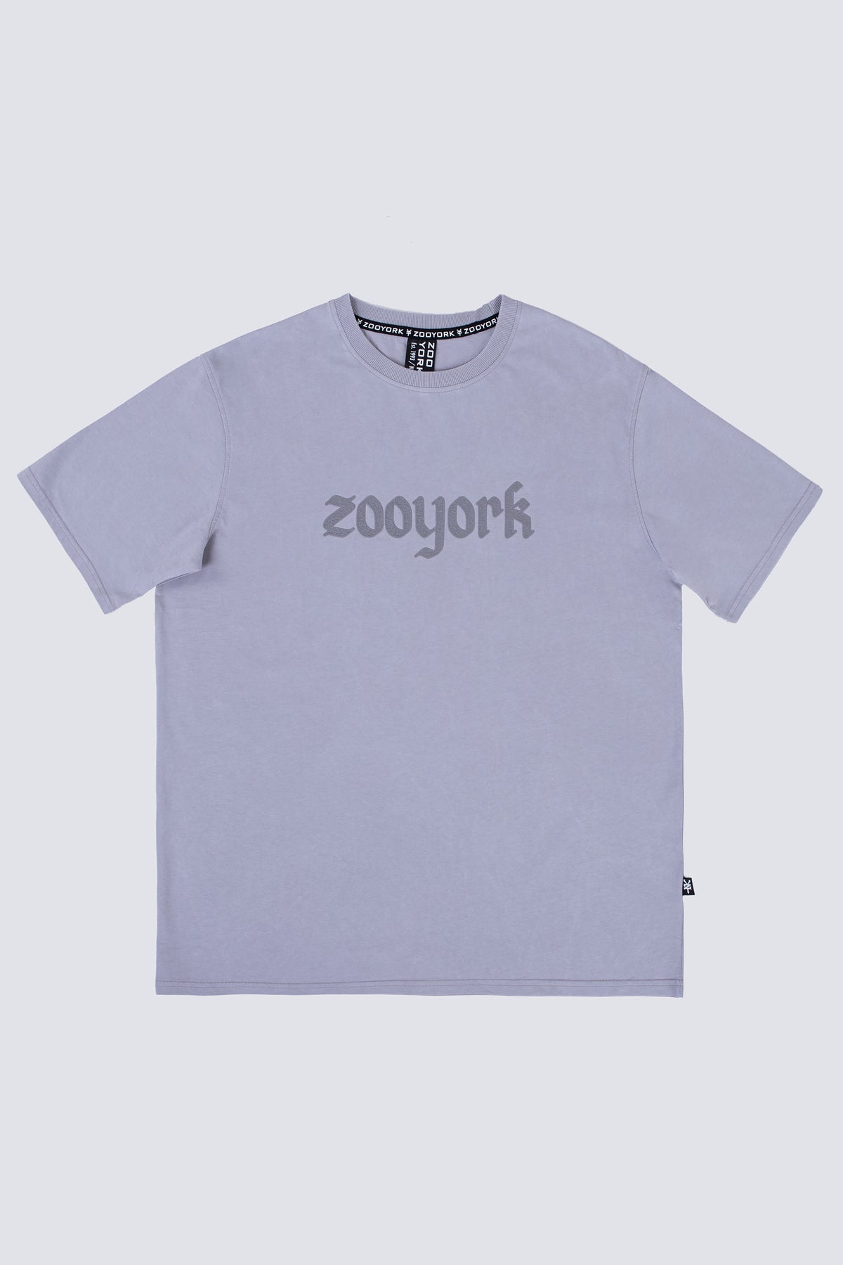 Polera Manga Corta Greyscale Gris