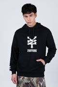 Poleron Con Gorro Newyork Negro