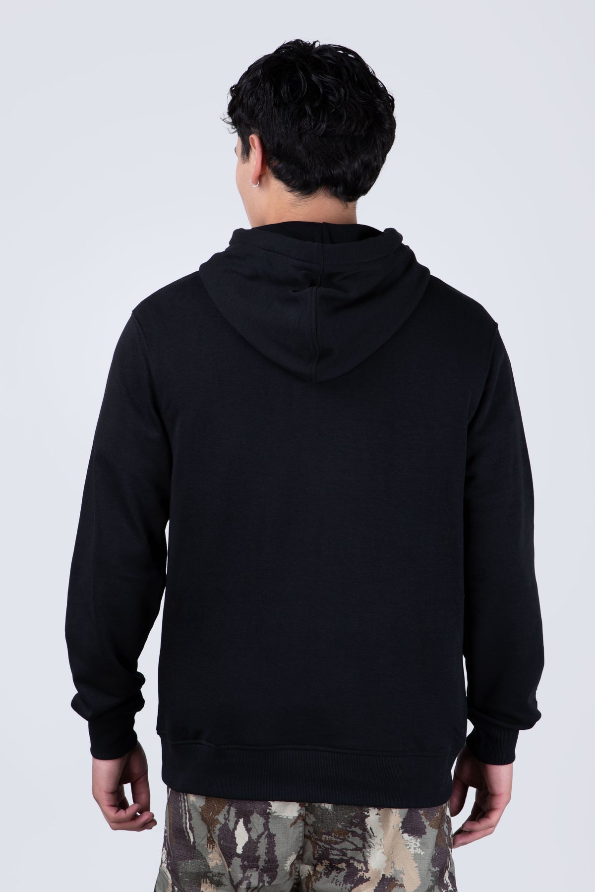 Poleron Con Gorro Newyork Negro
