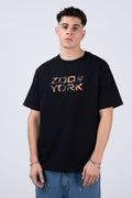 Polera Manga Corta Earth Negro