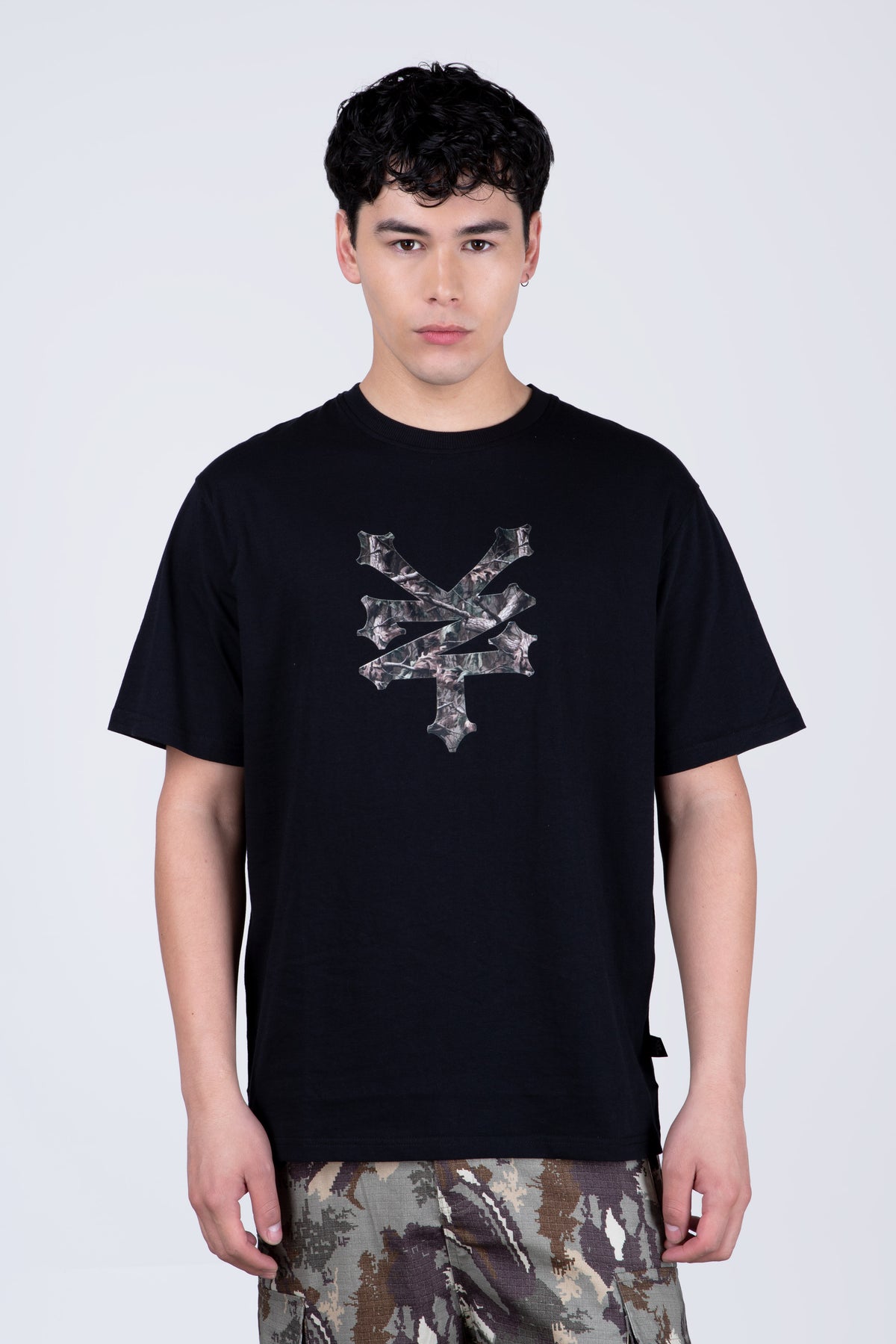 Polera Manga Corta Land Negro